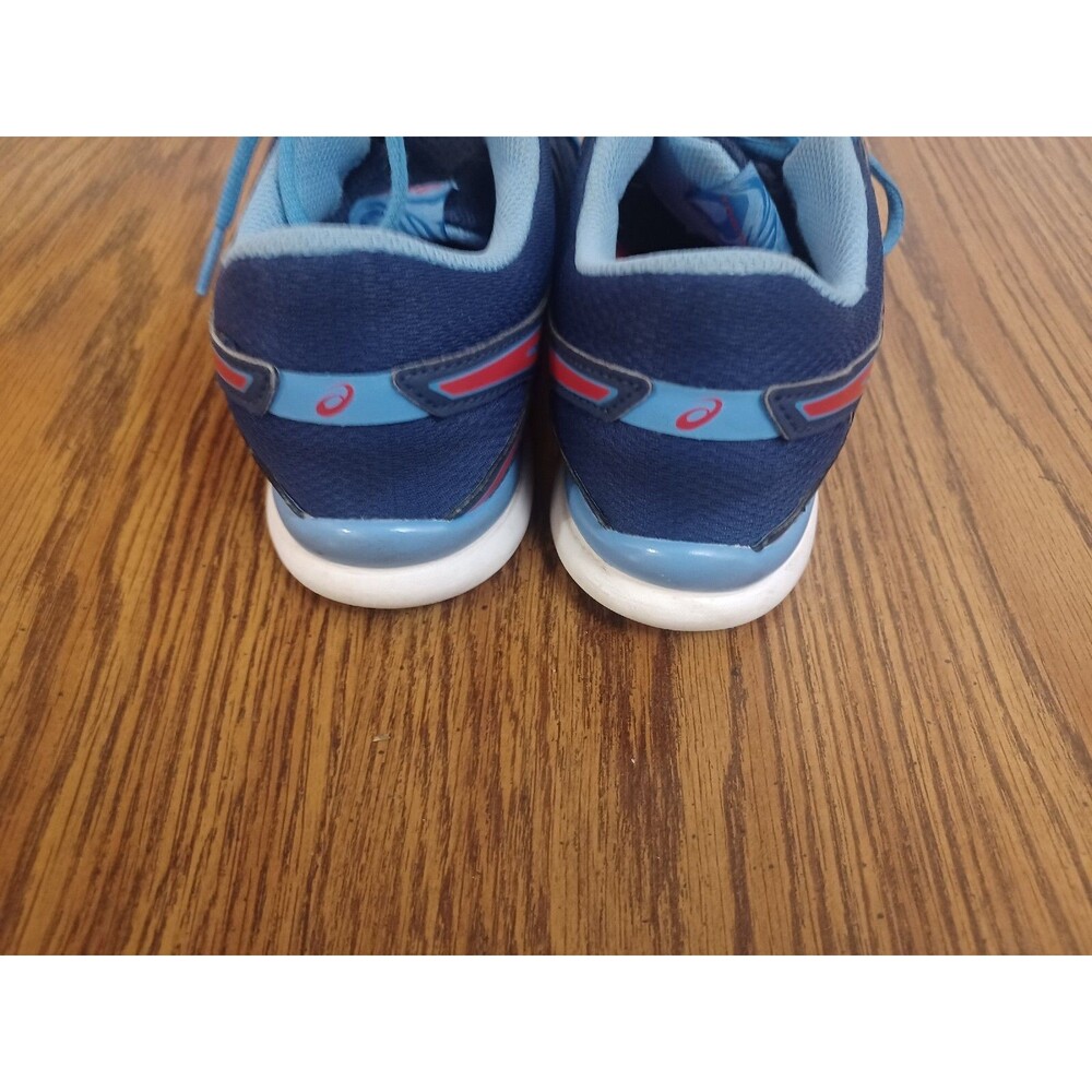 Asics Gel-Fit Tempo Lace Up Athletic Shoe Womens Size 7.5 S563N Blue White Pink - Picture 5 of 11